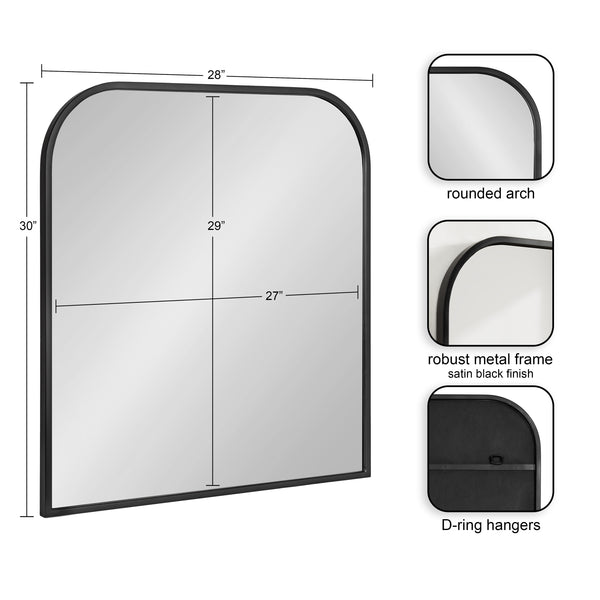 Kate & Laurel Valenti Wide Arch Wall Mirror