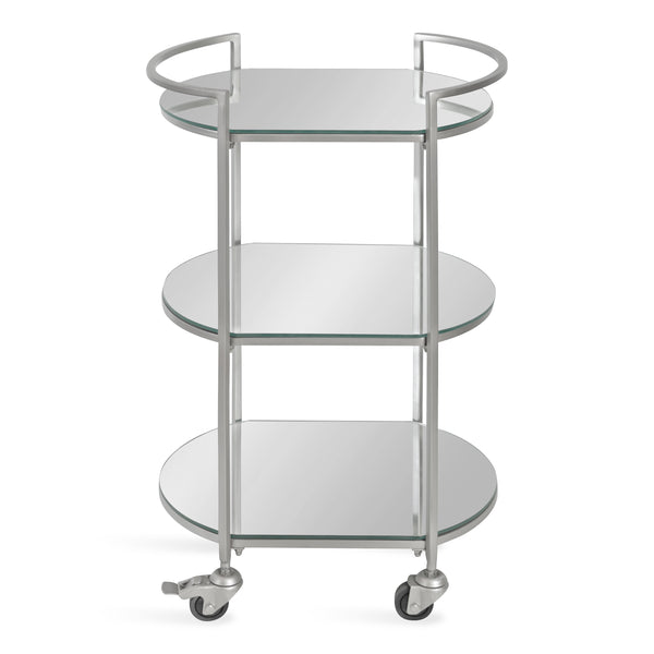 Kate & Laurel Vasseur Metal Bar Cart