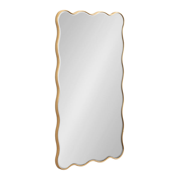 Kate & Laurel Viona Rectangle Scalloped Mirror
