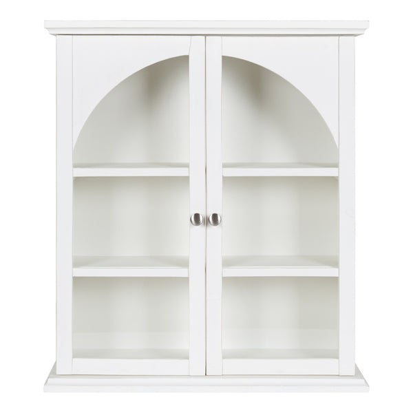 Kate & Laurel Walsted Decorative Wood Arch Cabinet