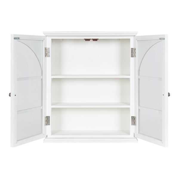Kate & Laurel Walsted Decorative Wood Arch Cabinet