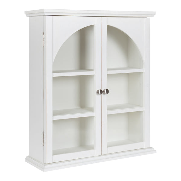 kate & laurel Walsted Decorative Wood Arch Cabinet