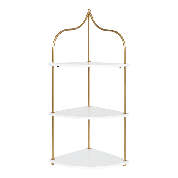 kate & laurel Walters Corner Shelf