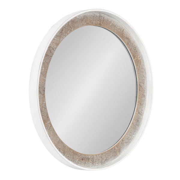 Kate & Laurel Warbrook Round Wall Mirror