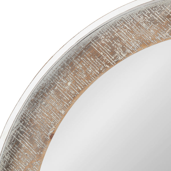Kate & Laurel Warbrook Round Wall Mirror