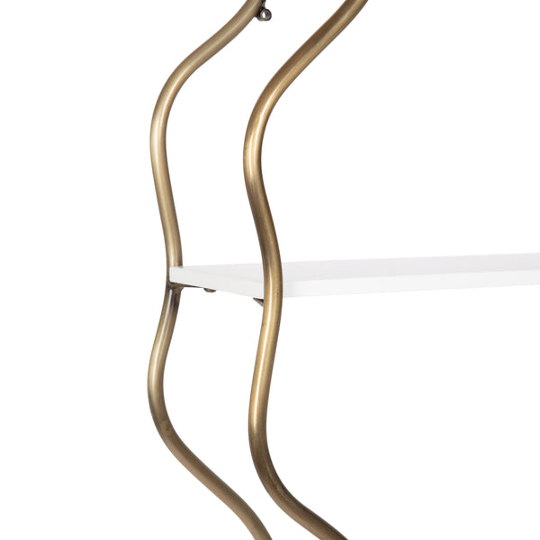 Kate & Laurel Wavella Tiered Wall Shelf