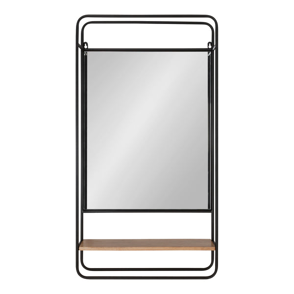 Kate & Laurel Webber Wall Mirror With Shelf