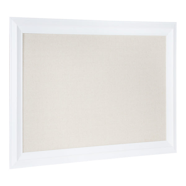 Kate & Laurel Whitley Framed Linen Fabric Pinboard