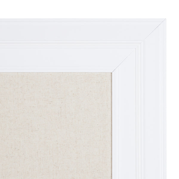 Kate & Laurel Whitley Framed Linen Fabric Pinboard