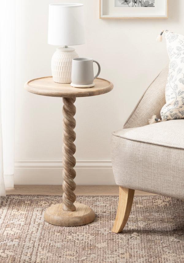 Kate & Laurel Willoughby Round Side Table