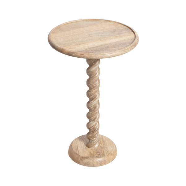 kate & laurel Willoughby Round Side Table