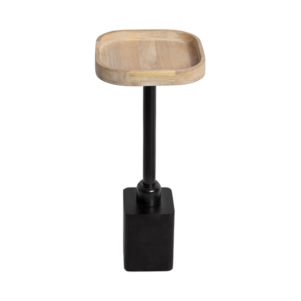 Kate & Laurel Woodrow Square Drink Table