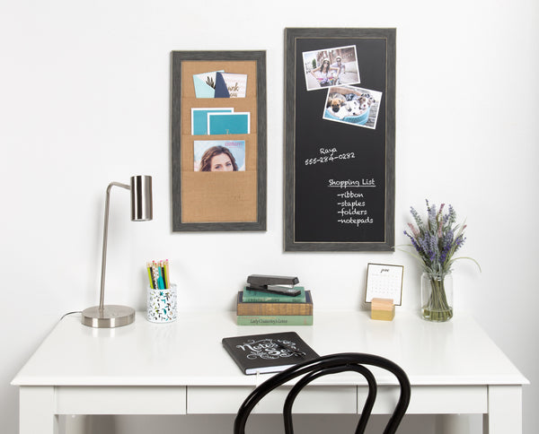 Kate & Laurel Wyeth Framed Magnetic Chalkboard