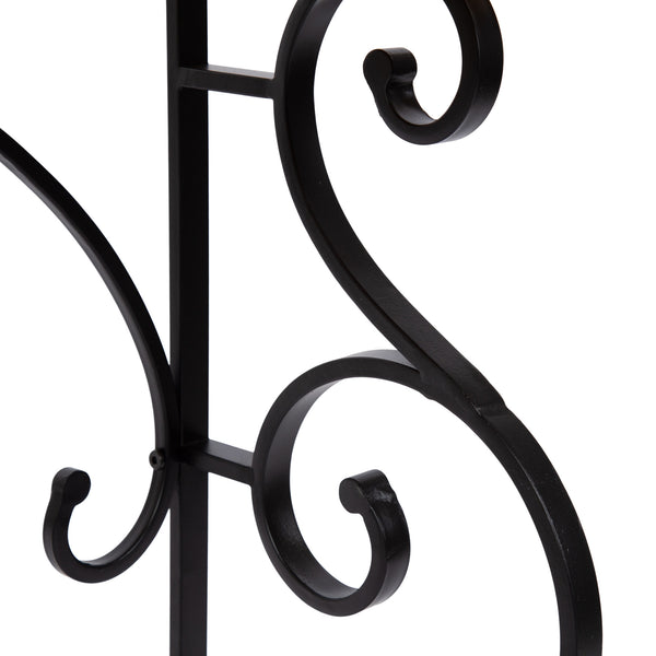 Kate & Laurel Wyldwood Metal And Wood Console Table