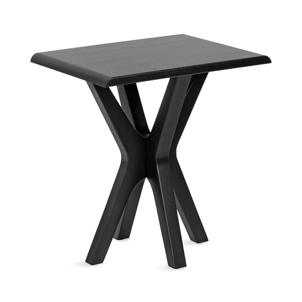 kate & laurel Yates Wood Side Table