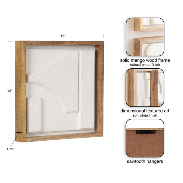 Kate & Laurel Yukiah Plaque Wall Art Set