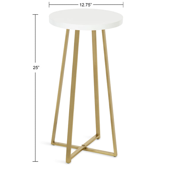 Kate & Laurel Zia Round Bar Stool