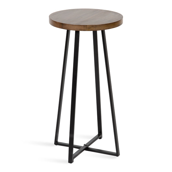 kate & laurel Zia Round Bar Stool