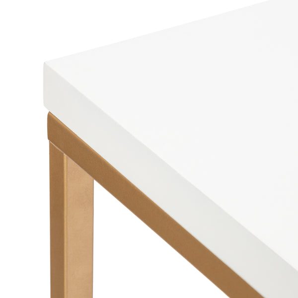 Kate & Laurel Kaya Wood And Metal Counter Height Pub Table