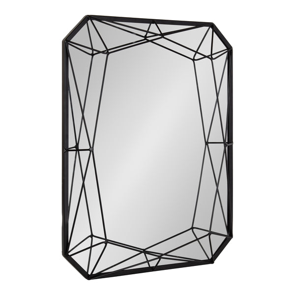 kate & laurel Keyleigh Rectangle Metal Accent Wall Mirror