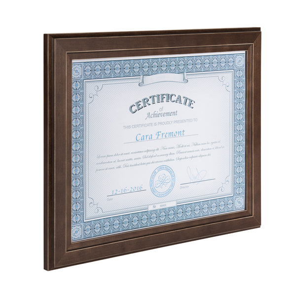 Kate & Laurel Kieva 8.5x11 Wood Document Frame Set Of 6