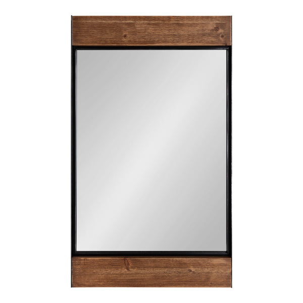Kate & Laurel Kincaid Wood And Metal Framed Wall Mirror