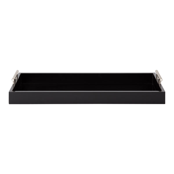 Kate & Laurel Lipton Narrow Rectangle Wood Accent Tray