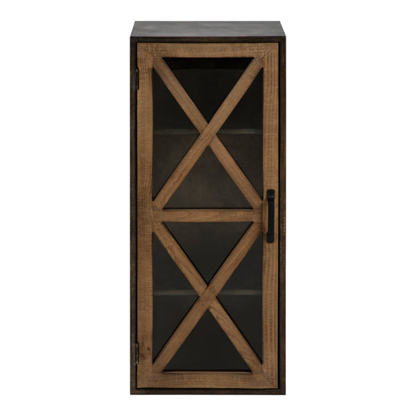 Kate & Laurel Mace Decorative Rustic Floating Storage Cabinet