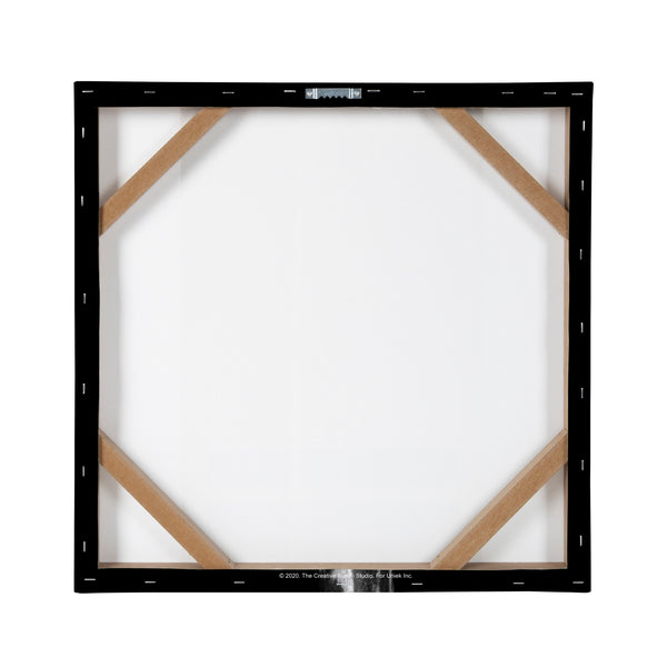 Kate & Laurel Minimalist Animal Portrait On Black Canvas By The Creative Bunch Studio