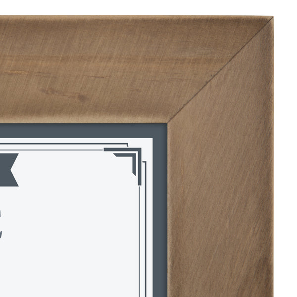 Kate & Laurel Museum 8.5x11 Wood Picture Frame Set Of 4