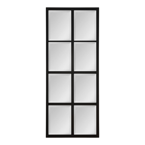 Kate & Laurel Stryker Windowpane Wood Framed Wall Mirror