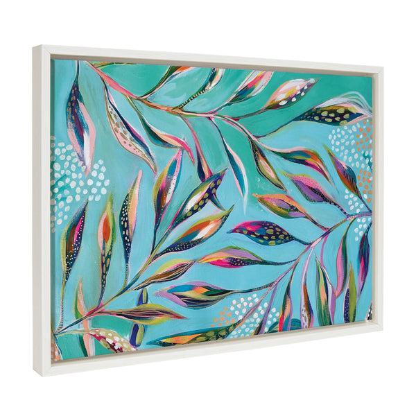 Kate & Laurel Sylvie A Tranquil Moment Framed Canvas By Jessi Raulet Of Ettavee