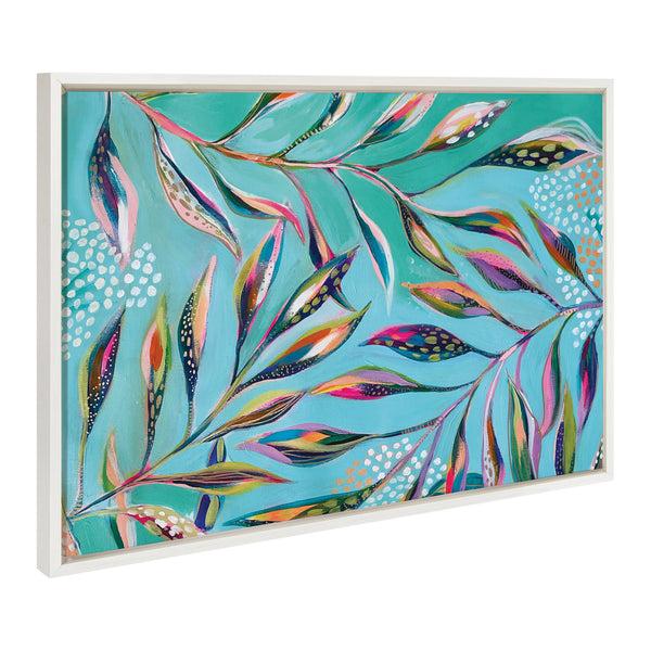 kate & laurel Sylvie A Tranquil Moment Framed Canvas by Jessi Raulet of Ettavee