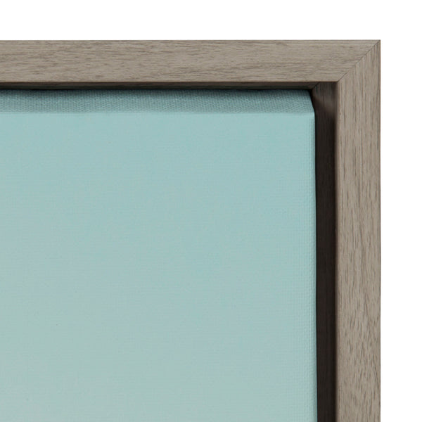 Kate & Laurel Sylvie A Trio Of Palm Trees Framed Canvas By Laura Evans
