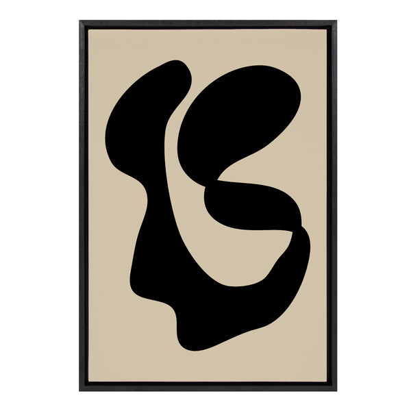 Kate & Laurel Sylvie Abstract 10 Framed Canvas By Apricot And Birch