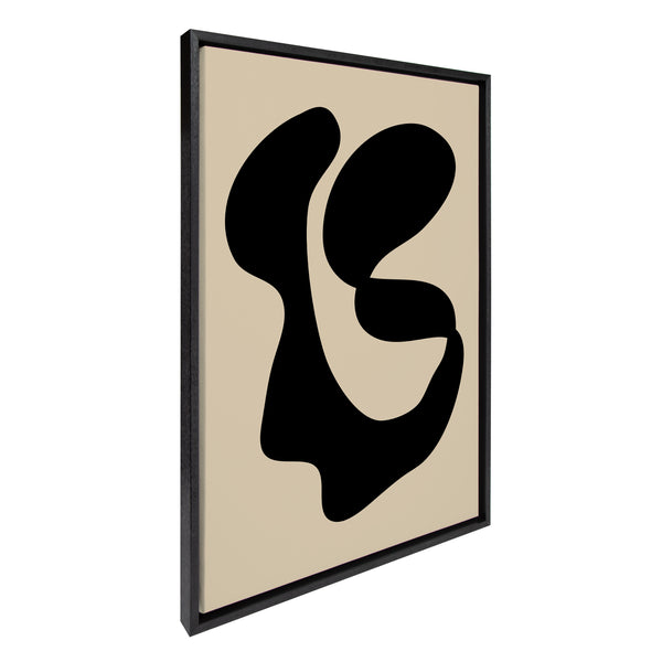 Kate & Laurel Sylvie Abstract 10 Framed Canvas By Apricot And Birch