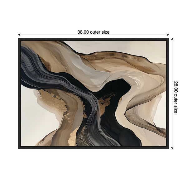 Kate & Laurel Sylvie Abstract Dream II Framed Canvas By Amy Lighthall