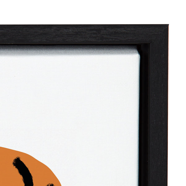 Kate & Laurel Sylvie Abstract Face Framed Canvas Set By Marcello Velho