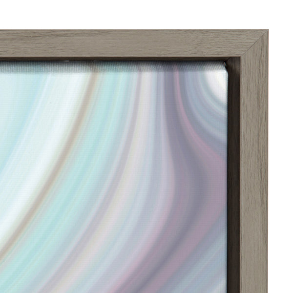 Kate & Laurel Sylvie Abstract Framed Canvas By Amy Peterson