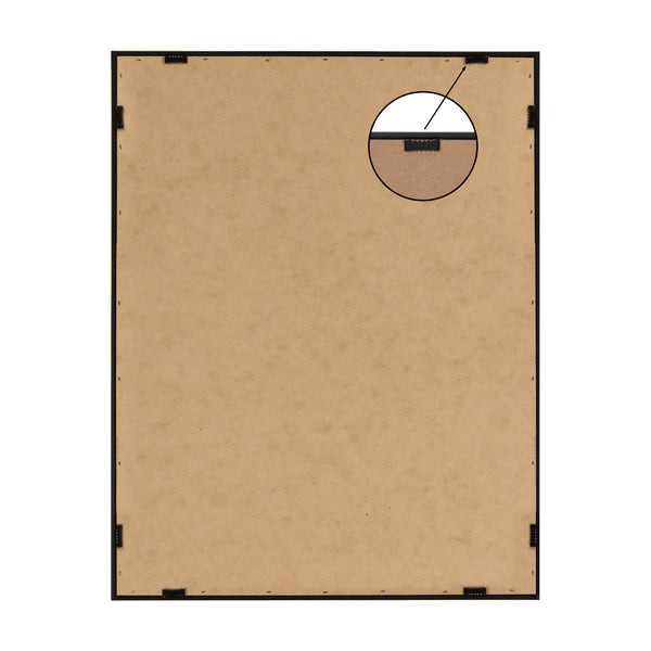 Kate & Laurel Sylvie Abstract Minimal C And D Framed Canvas By The Creative Bunch Studio