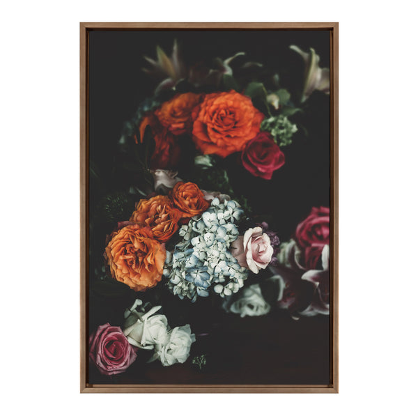 Kate & Laurel Sylvie Abundance Framed Canvas By Alicia Abla