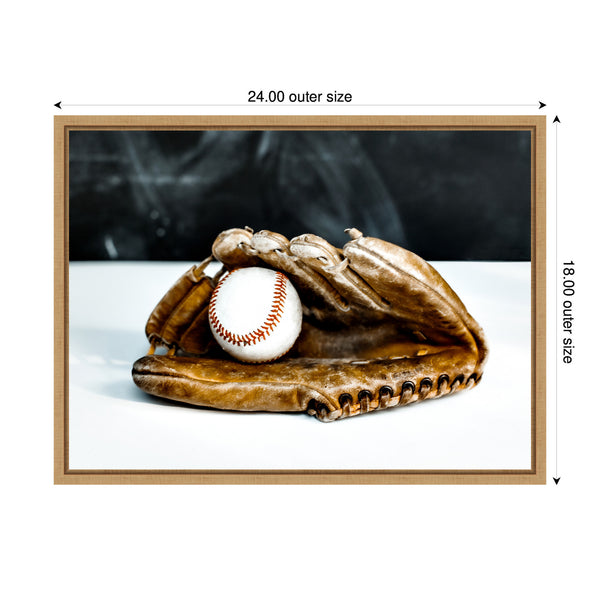 Kate & Laurel Sylvie Ace Framed Canvas By Alicia Abla