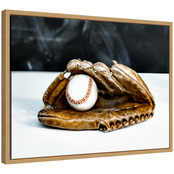 kate & laurel Sylvie Ace Framed Canvas by Alicia Abla