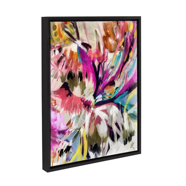 Kate & Laurel Sylvie Amaze Framed Canvas By Inkheart Designs