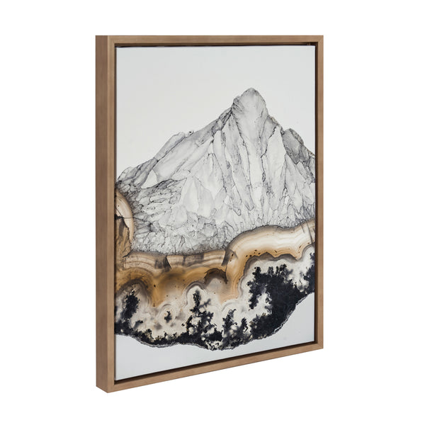 Kate & Laurel Sylvie Ancient History Framed Canvas By Emiko And Mark Franzen Of F2Images