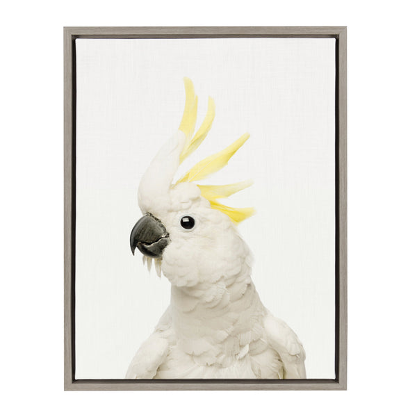 Kate & Laurel Sylvie Animal Studio Bird Framed Canvas By Amy Peterson Art Studio
