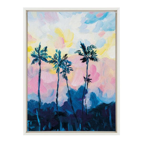 kate & laurel Sylvie Apache Junction Sunset Framed Canvas by Rachel Christopoulos