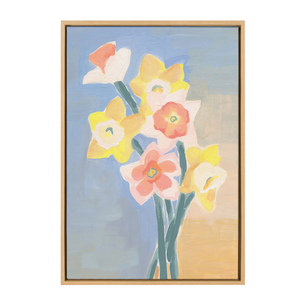 kate & laurel Sylvie April Morning Framed Canvas by Kate Aurelia Holloway