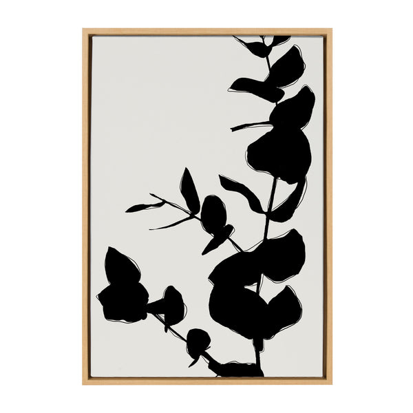 kate & laurel Sylvie BB Branch Framed Canvas by Border Bloom