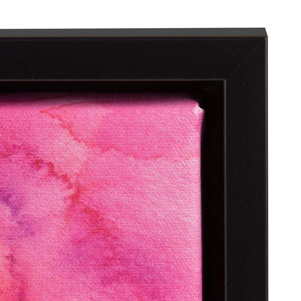 Kate & Laurel Sylvie Be Still My Soul Watercolor Art Framed Canvas